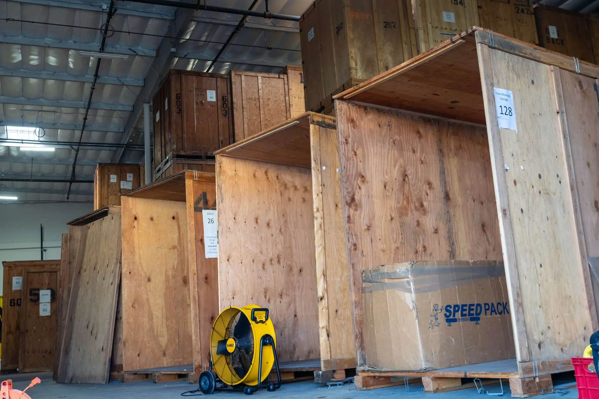 Loading the moving truck