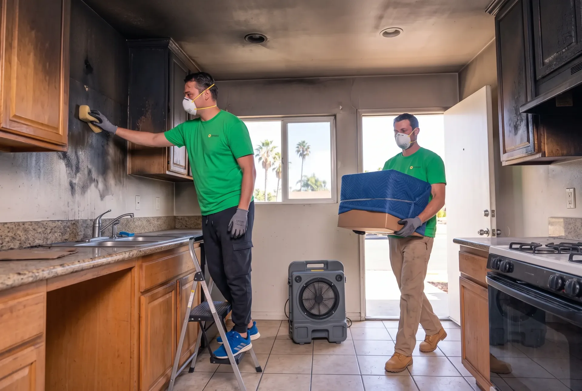 Fire Damage Removal in San Diego
