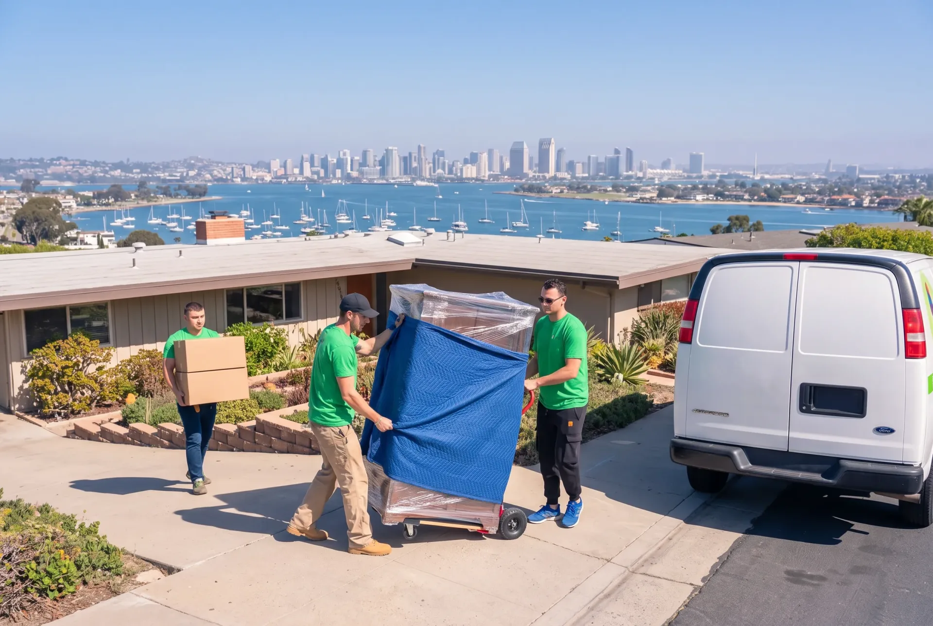 Packout & Restoration Team in Point Loma